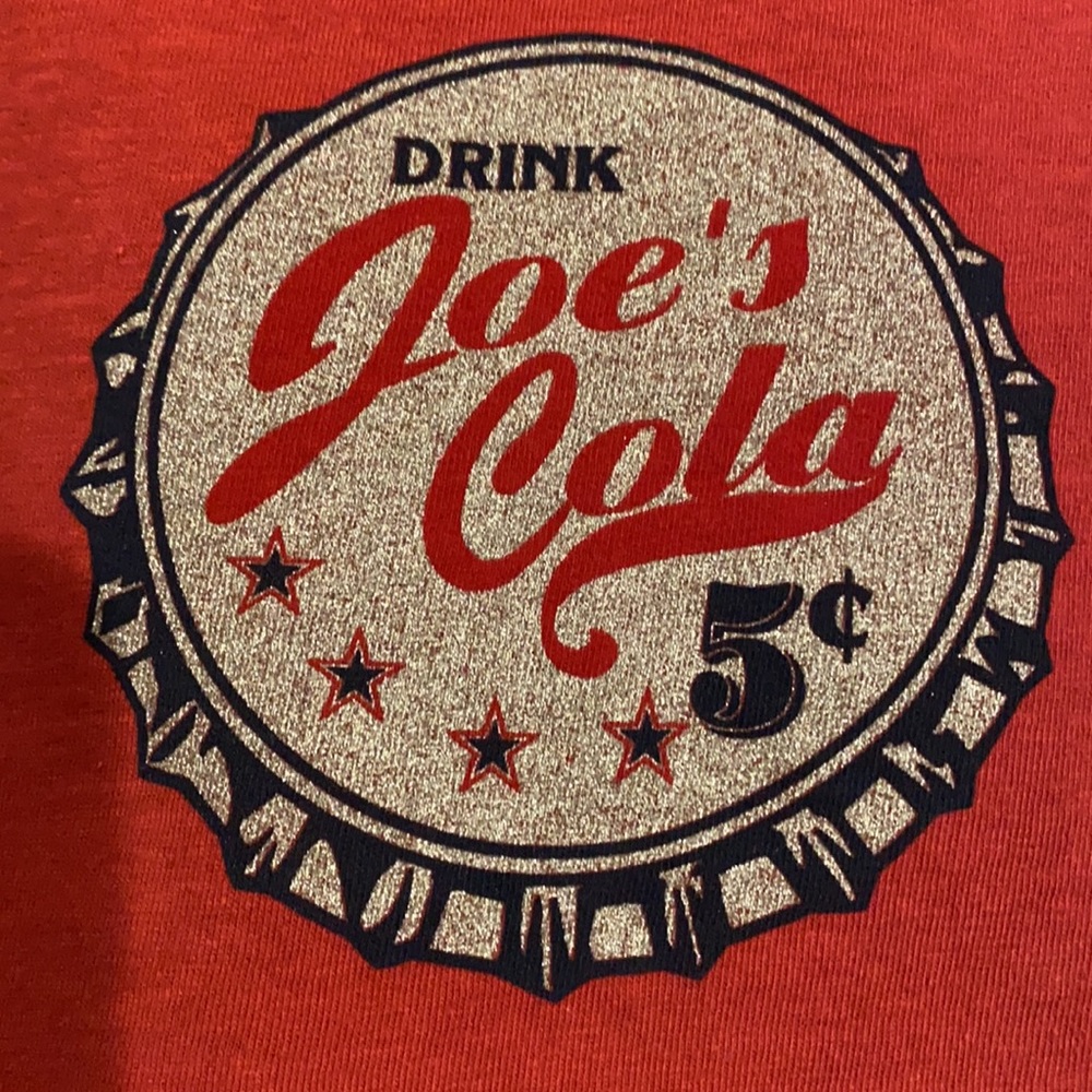 ~JOE AMERICA~ “Drink Joe’s  Cola” T-Shirt